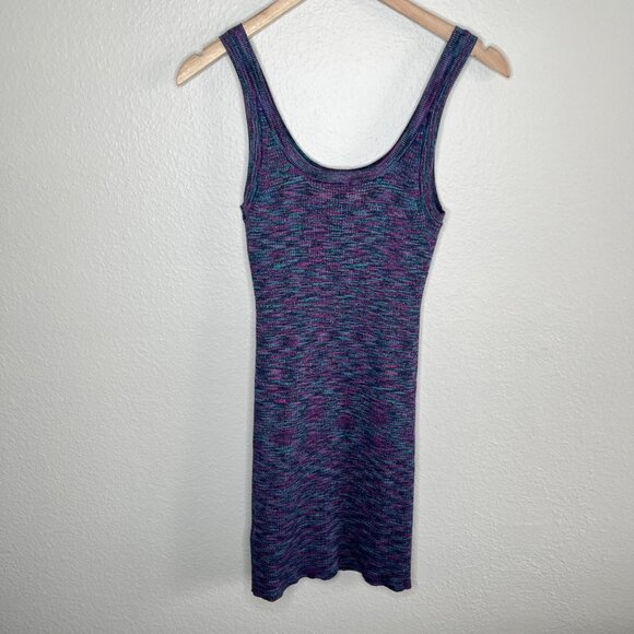Ba&Sh Womens Maxine Abstract Print Sleeveless Knit Mini Dress Size 8 - Picture 7 of 9